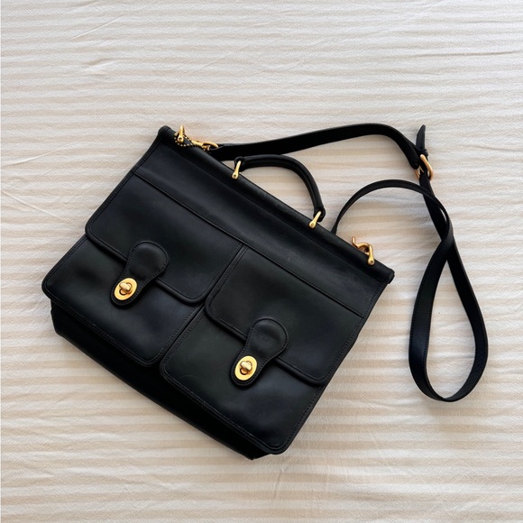 Vintage Coach Dowel Bag - Picture 1 of 5